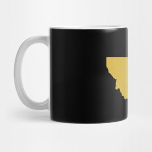 Montana state map Mug
